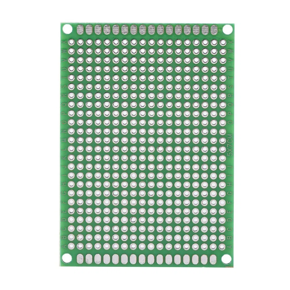 10 sztuk płytka drukowana, 5cm x 7cm podwójne boki prototypowanie DIY lutowanie uniwersalna płytka drukowana