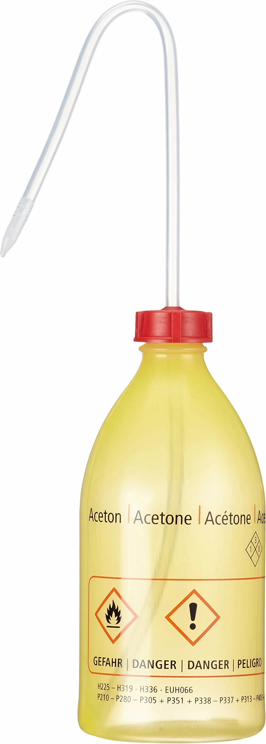 neoLab E-1711 buteleczki z dozownikiem PE Aceton 500 ml