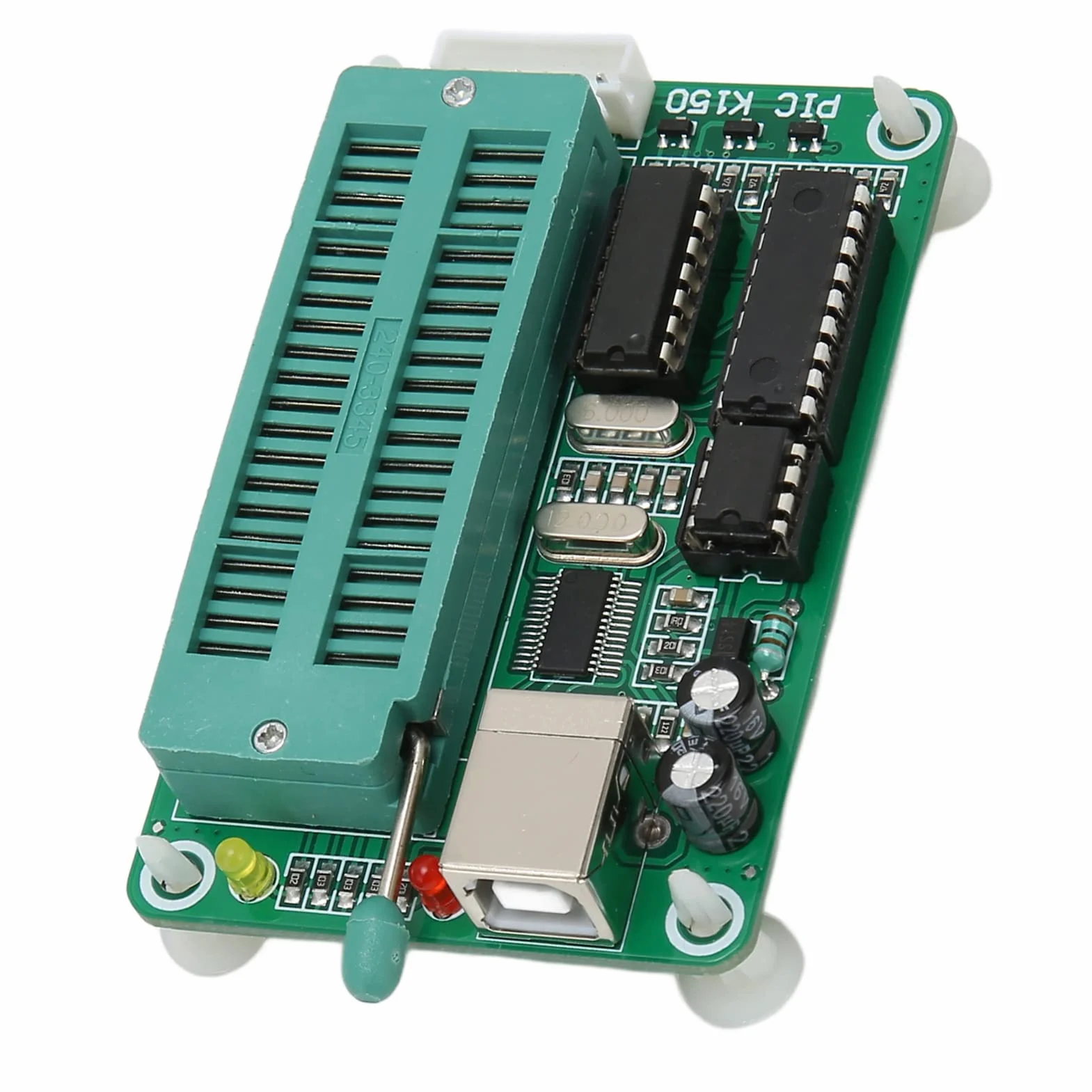 Mikrokontroler PIC K150, Programator USB z 40-pinowym Gniazdem do Programowania Dip Bezpośrednio Programuje Mikrokontroler 8 P do 40-pinowych Chipów Dip
