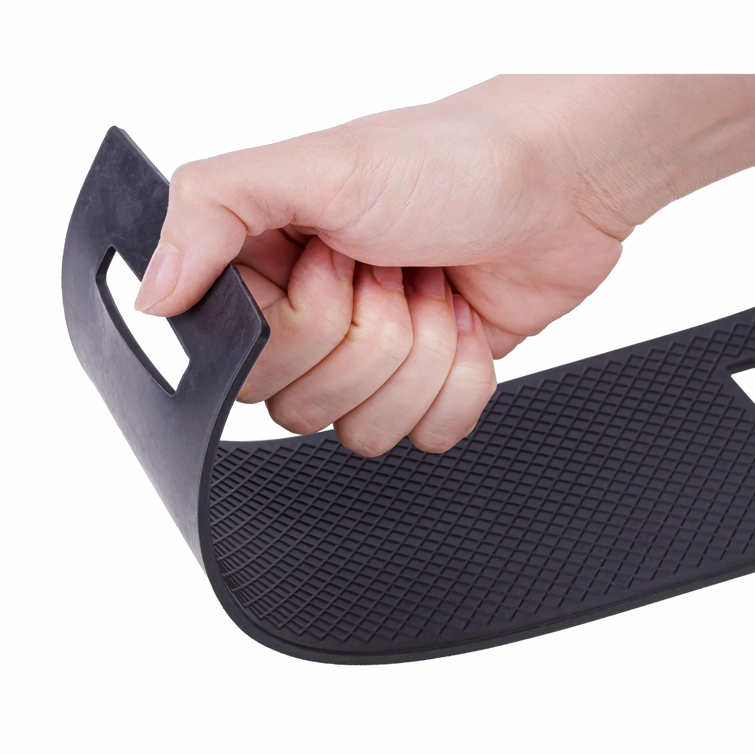 INTAKO Ochraniacz Gumowy Do Pasów Transportowych 290x100mm - Zestaw 4 Sztuk - Narożnik Ochronny Kątownik Zabezpieczający Na Pasy Transportowe o Szerokości do 50 mm