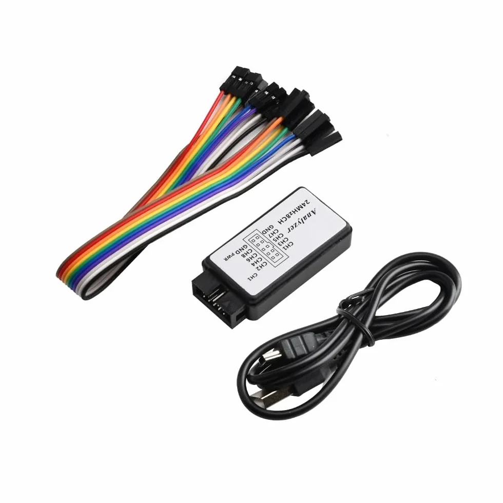 Analizator stanów logicznych USB 24 MHz 8-kanałowy debuger ARM FPGA