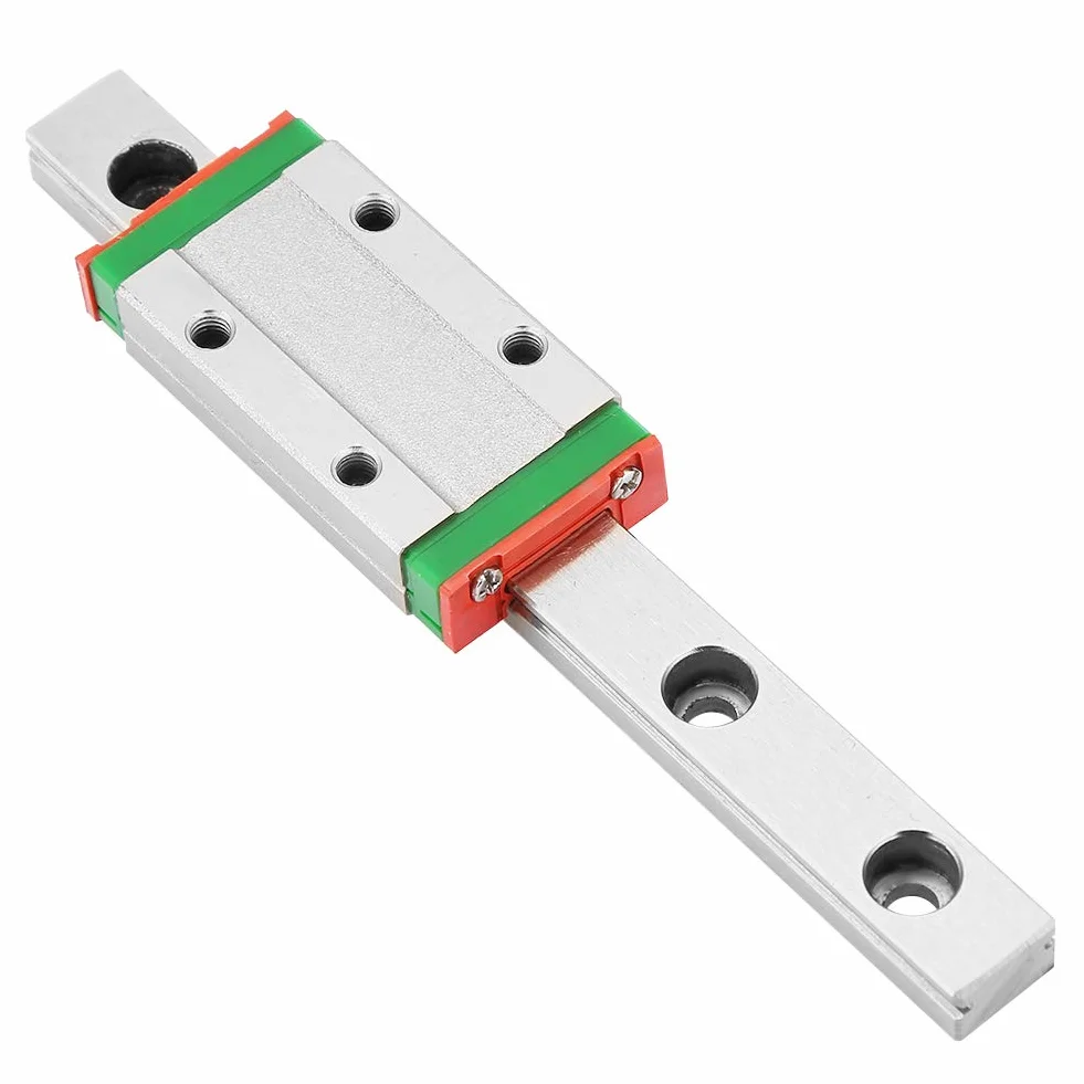 Zestaw prowadnic, szerokość 9 mm MGN9H, miniaturowa prowadnica liniowa, długość 100 mm z blokiem przesuwnym