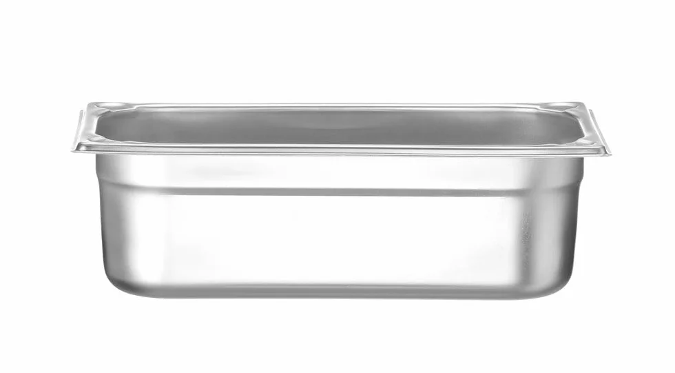 HENDI Pojemnik GN1/3 ze stali nierdzewnej 4L 325x176x100mm odporny na temperaturę -40°C do 250°C