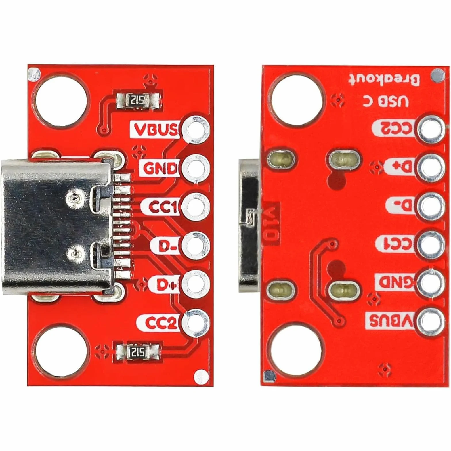 USB C Breakout Board szeregowe złącze breakout żeńska karta konwersji, USB typu C żeńska płytka PCB (20)
