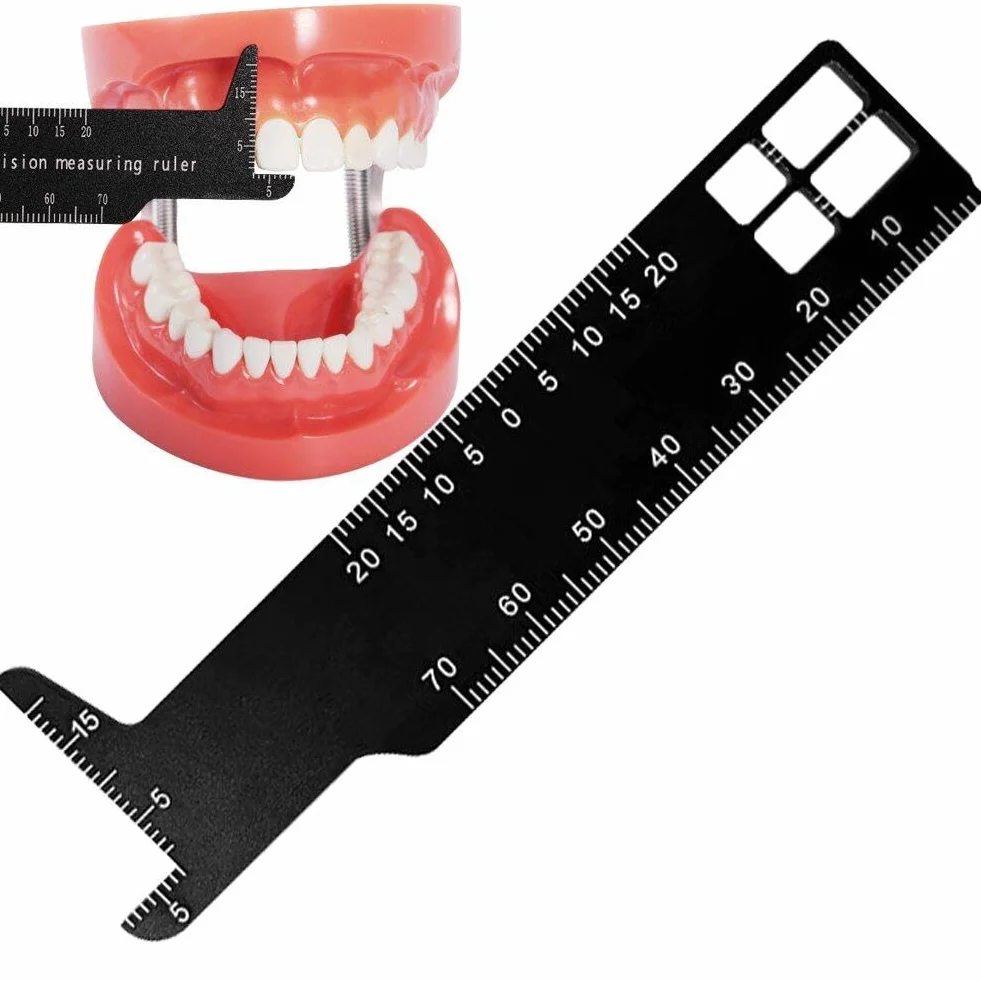 Endodontic Span Measure Scale Dwustronna linijka pomiarowa Narzędzie dentystyczne