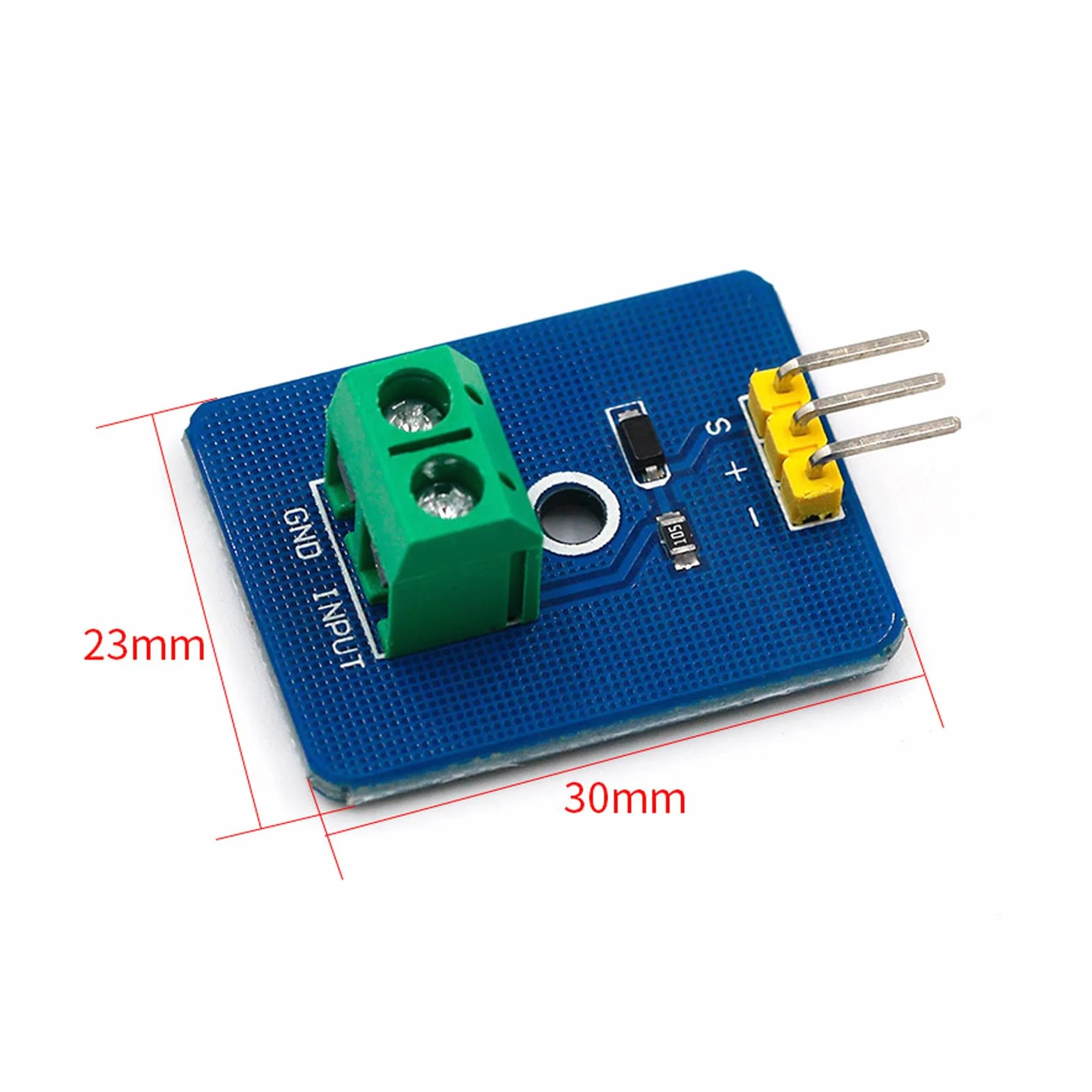 GERUI 6 sztuk ceramicznych czujników wibracji piezoelektrycznych, moduł 3,3 V 5 V, wykrywa wibracje, analogowy moduł wyjściowy sygnału, elektroniczny moduł, pojedynczy moduł do Arduino DIY
