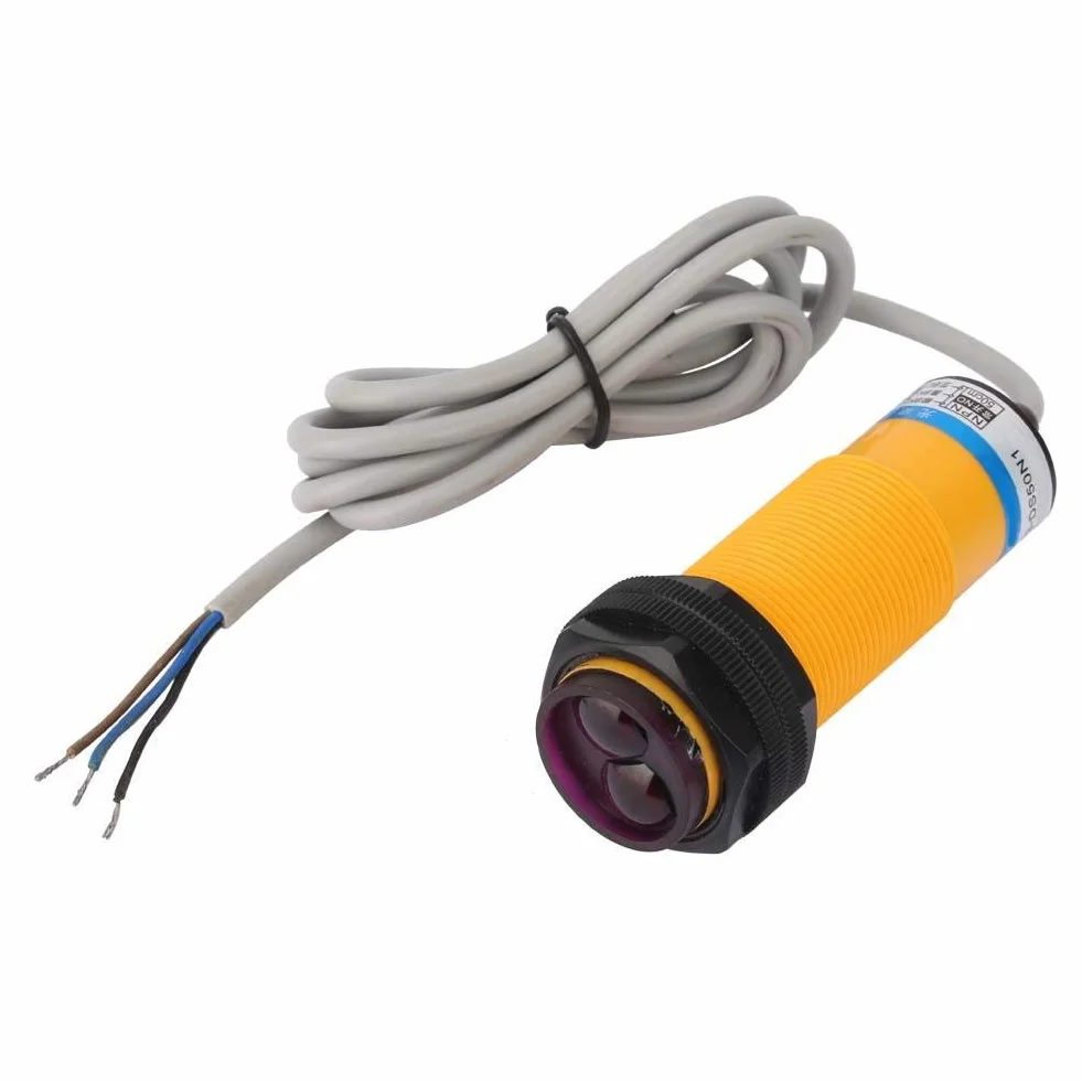 Czujnik zbliżeniowy na podczerwień E3F3-DS50N1 70 cm DC6-36V fotoelektryczny