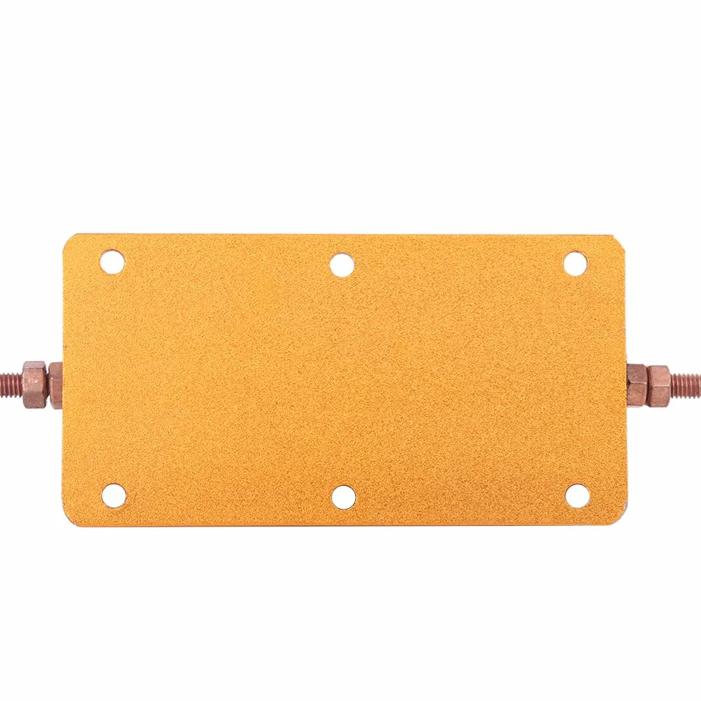 RX24 200W 8 Ohm Aluminiumgehäuse Drahtgewickelter Widerstand Hochleistungswiderstand 100 x 52 x 29 mm