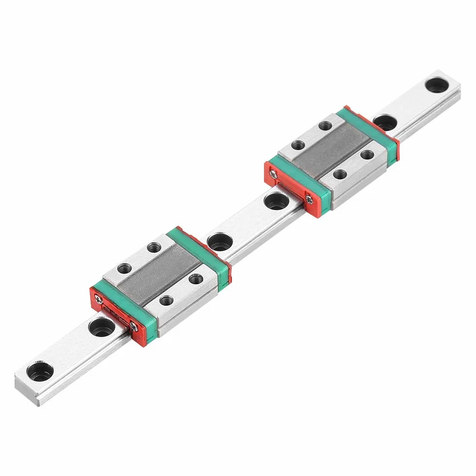 MGN9B 150 mm Mini Linear Rail Guide, prowadnica liniowa 9 mm z 2 blokami przesuwnymi, odporna na rdzę