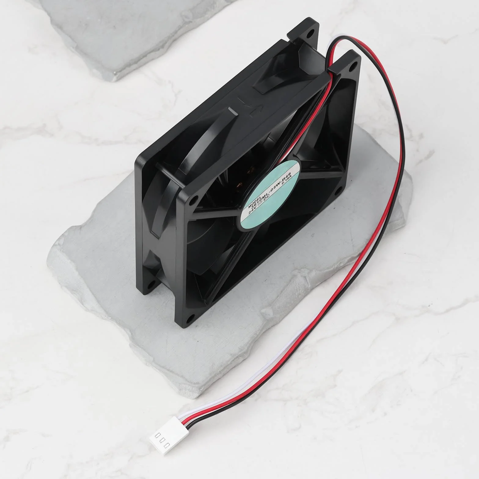 3-pinowy wentylator chłodzący serwo 3610ML-05W-B49 DC24V 0,16 A 90 x 90 x 25 mm kompatybilny z FANUC