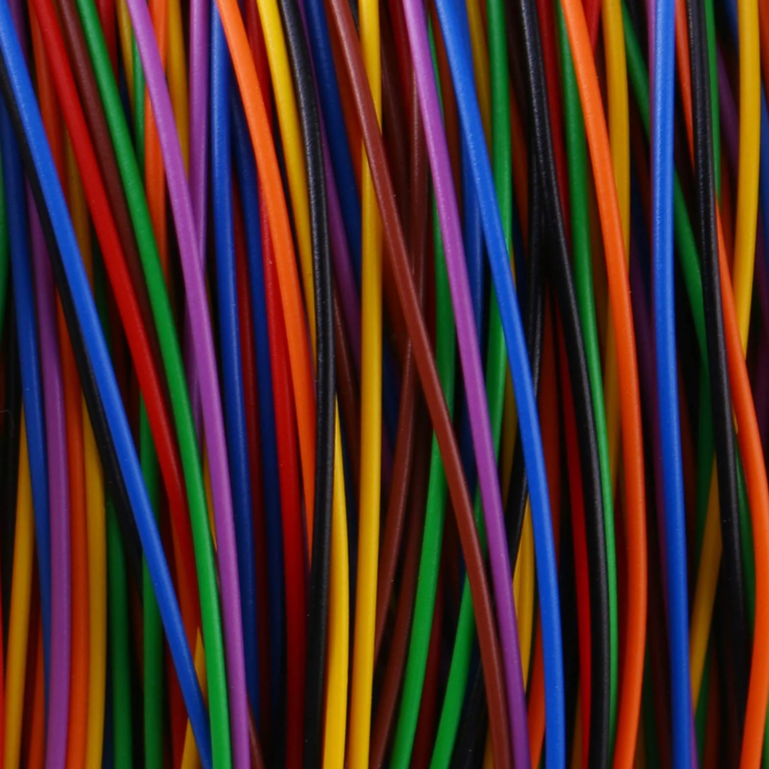 Przewód owijający kolorowy 250M 8-żyłowy miedziany kabel do testów elektrycznych
