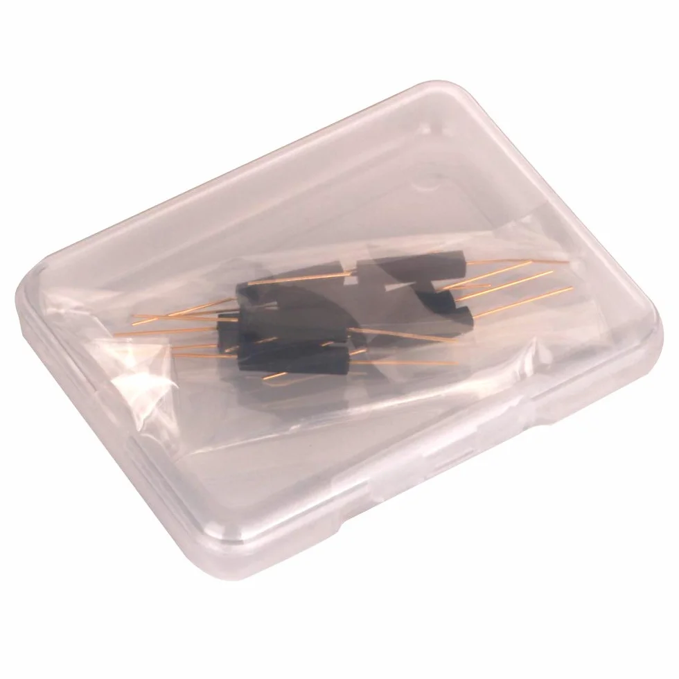 Gebildet 10sztuk Magnetyczny Przełącznik Indukcyjny Styk Reed 3 mm x 14 mm
