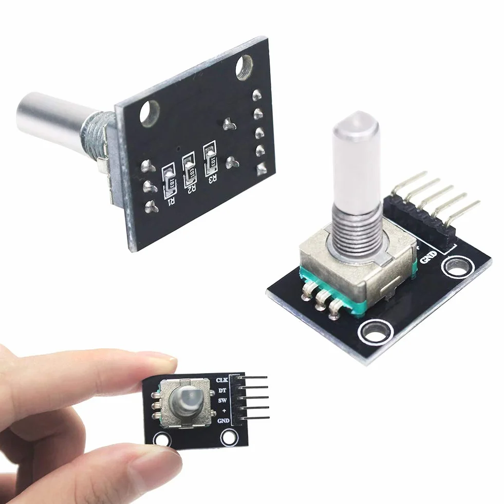 Obrotowy moduł enkodera KY-040 z przyciskiem do Arduino