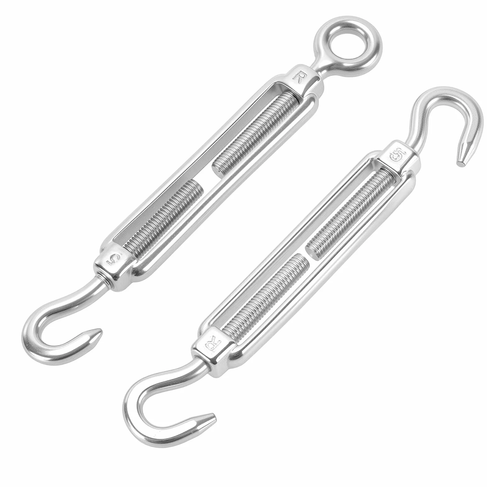 Zestaw 30 sztuk śrub napinających M5 ze stali nierdzewnej, napinacz drutu M5 z zaciskiem linowym 3mm ze stali nierdzewnej, 3mm linka stalowa z kauczami i tulejkami aluminiowymi, zestaw