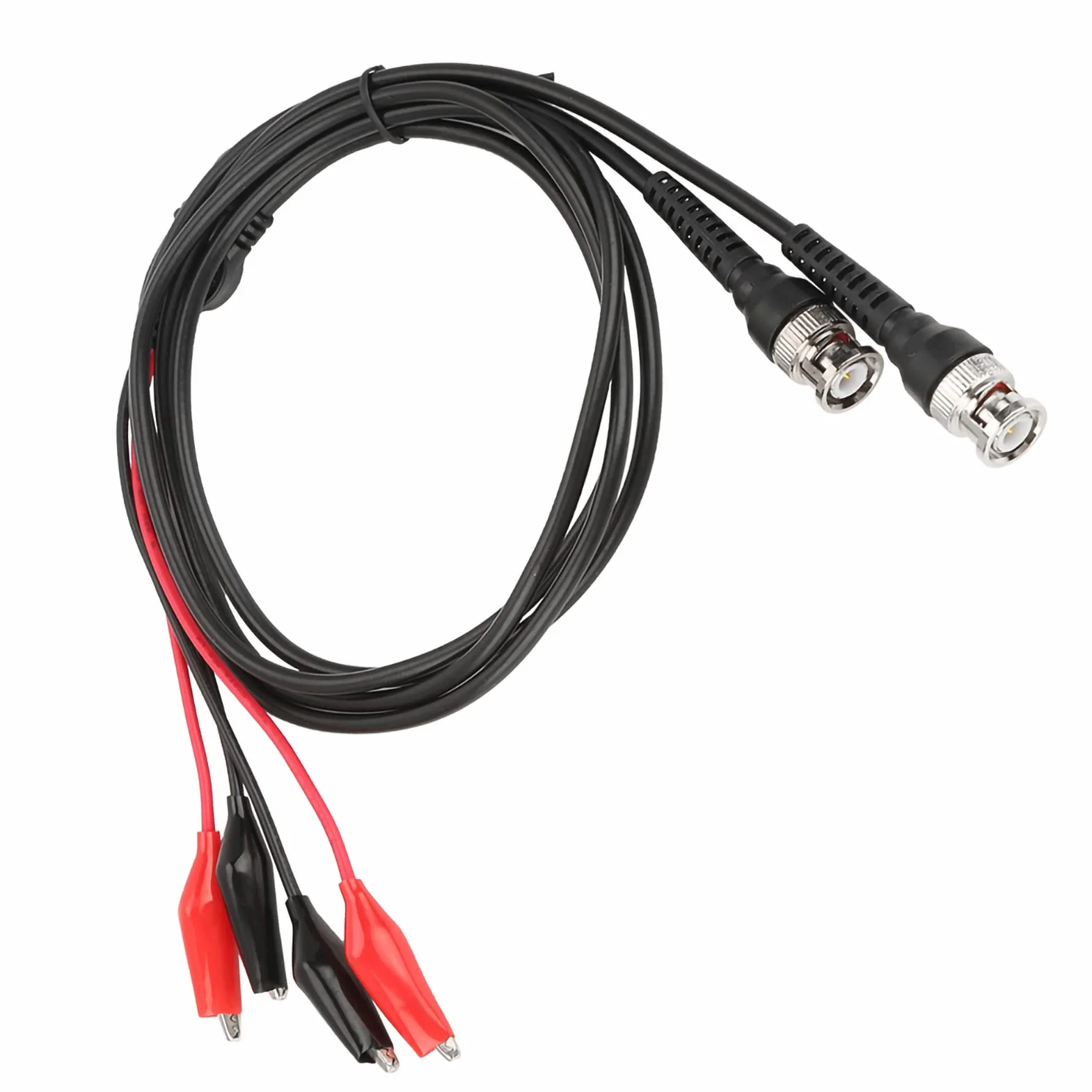 P1011 BNC Krokodyl Oscyloskop Test Sondy Kabel 50Ω Współosiowy 108cm