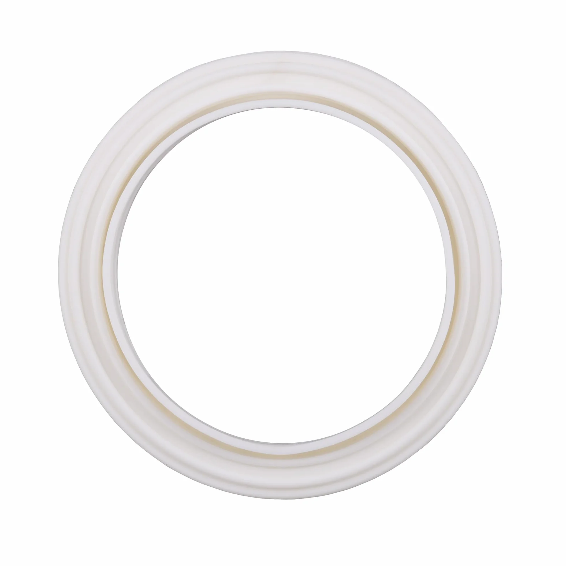 2 x uszczelka o-ring do ekspresów do kawy kompatybilna z zestawem zaparzającym Sage Gastroback & Breville (biała) ø 65 x 49 x 6,8 mm (z krawędzią 10 mm)