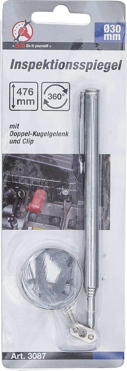 BGS Diy 3087 | Lusterko inspekcyjne | Ø 30 mm