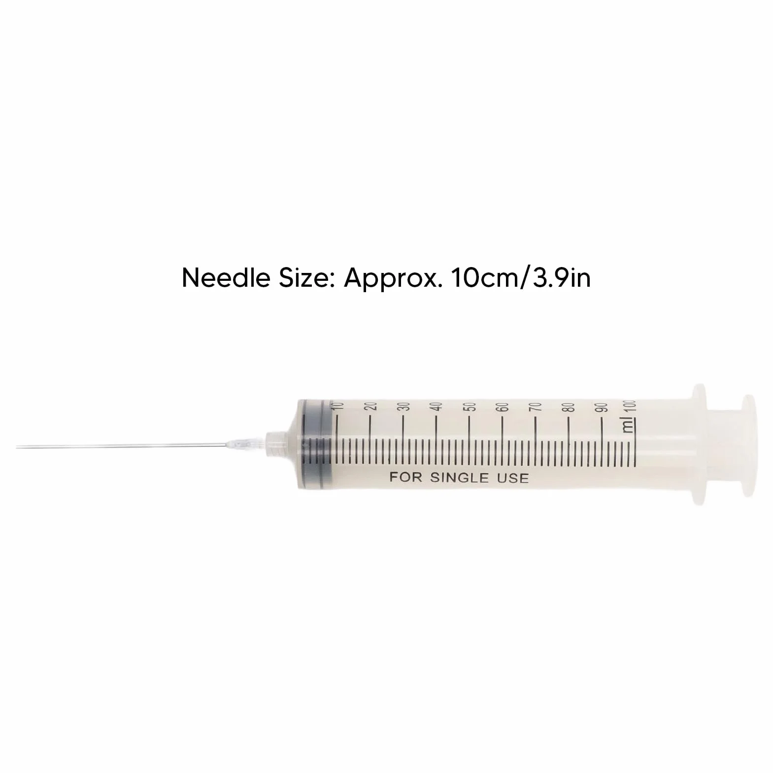Generic Zestaw Strzykawek do Napełniania Wkładów Atramentowych o Pojemności 100 Ml Trwała Strzykawka z igłą dostarczającą Atrament do Zrównoważonego Uzupełniania Atramentu w Domu