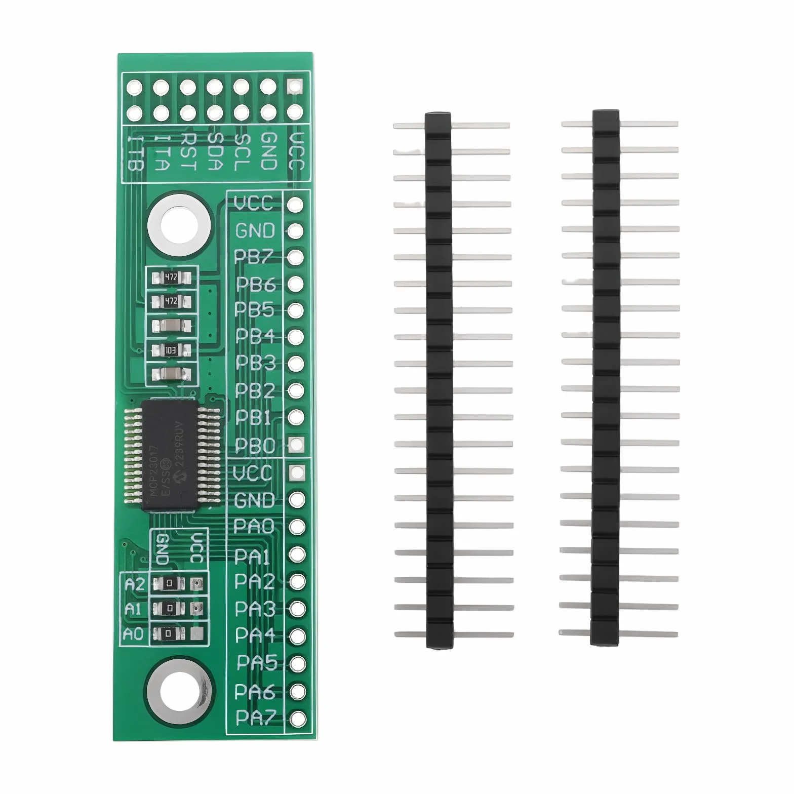 MCP23017-E/SS 16-kanałowa płytka modułu rozszerzeń IO I2C IIC