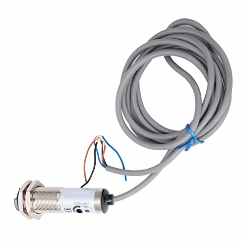 CDD-11N 10mm czujniki zbliżeniowe na podczerwień Cylinder fotoelektryczny czujnik odblaskowy NPN NO 4-przewodowy 12-24VDC 300mA