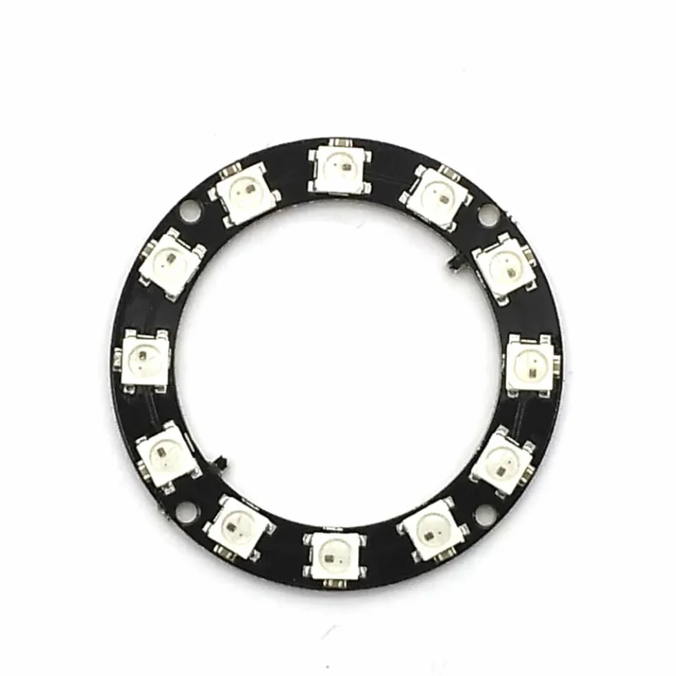 DollaTek 12 bitów WS2812 5050 RGB LED lampa pier?cieniowa ?wiat?o ze zintegrowanymi sterownikami 5V p?yta rozwojowa kompatybilna z Arduino