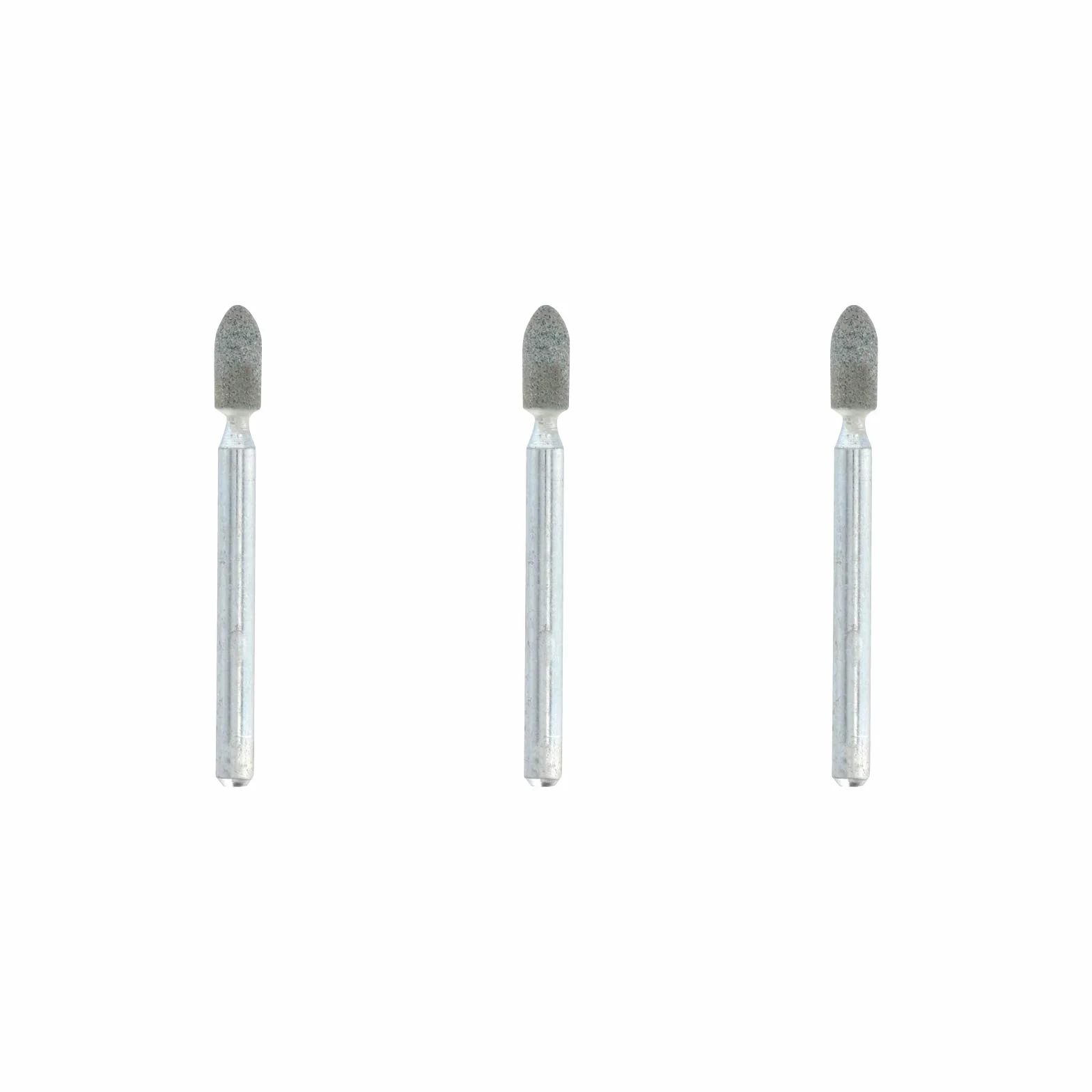 Dremel 83322 kamienie szlifierskie krzemowo-węglikowe 3 sztuki do szlifowania, ostrzenia i grawerowania
