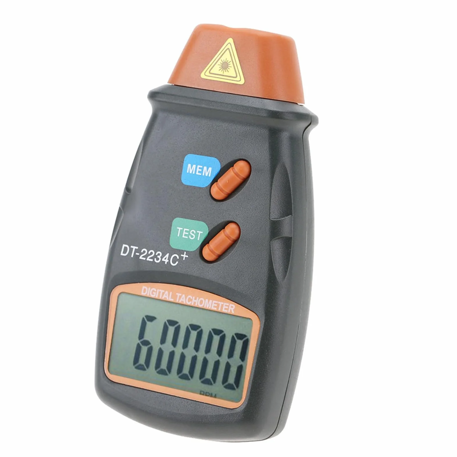 Obrotomierz Cyfrowy Mini RPM Tester Miernik Bezdotykowy Obrót Zdjęcie 2.5RPM do 99,999RPM Instrukcja Rewizji Dokładności