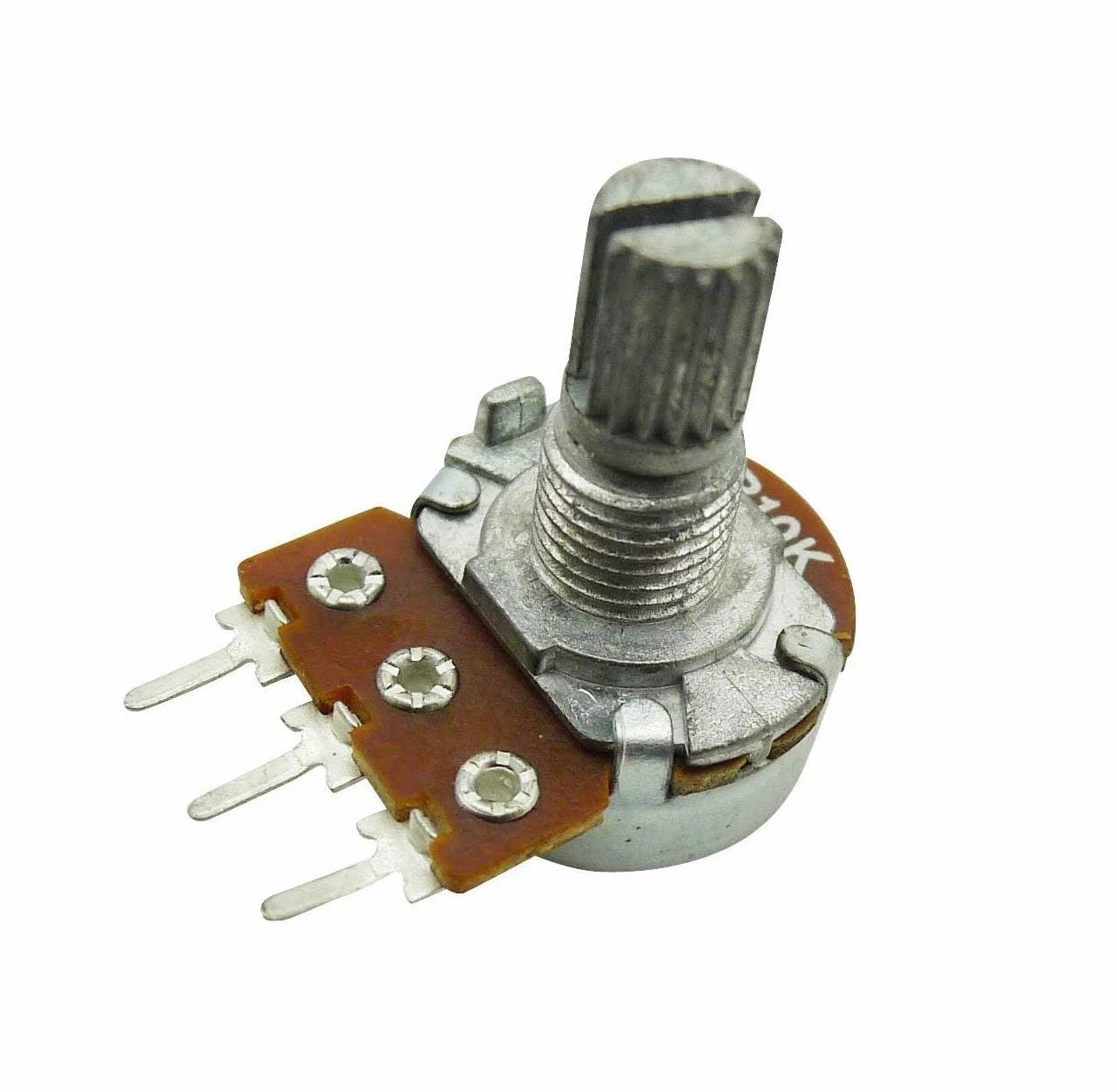 10 szt. B10K 10K Ohm Adjustment Single Linear Rotary Taper Potencjometr Shaft 15 mm
