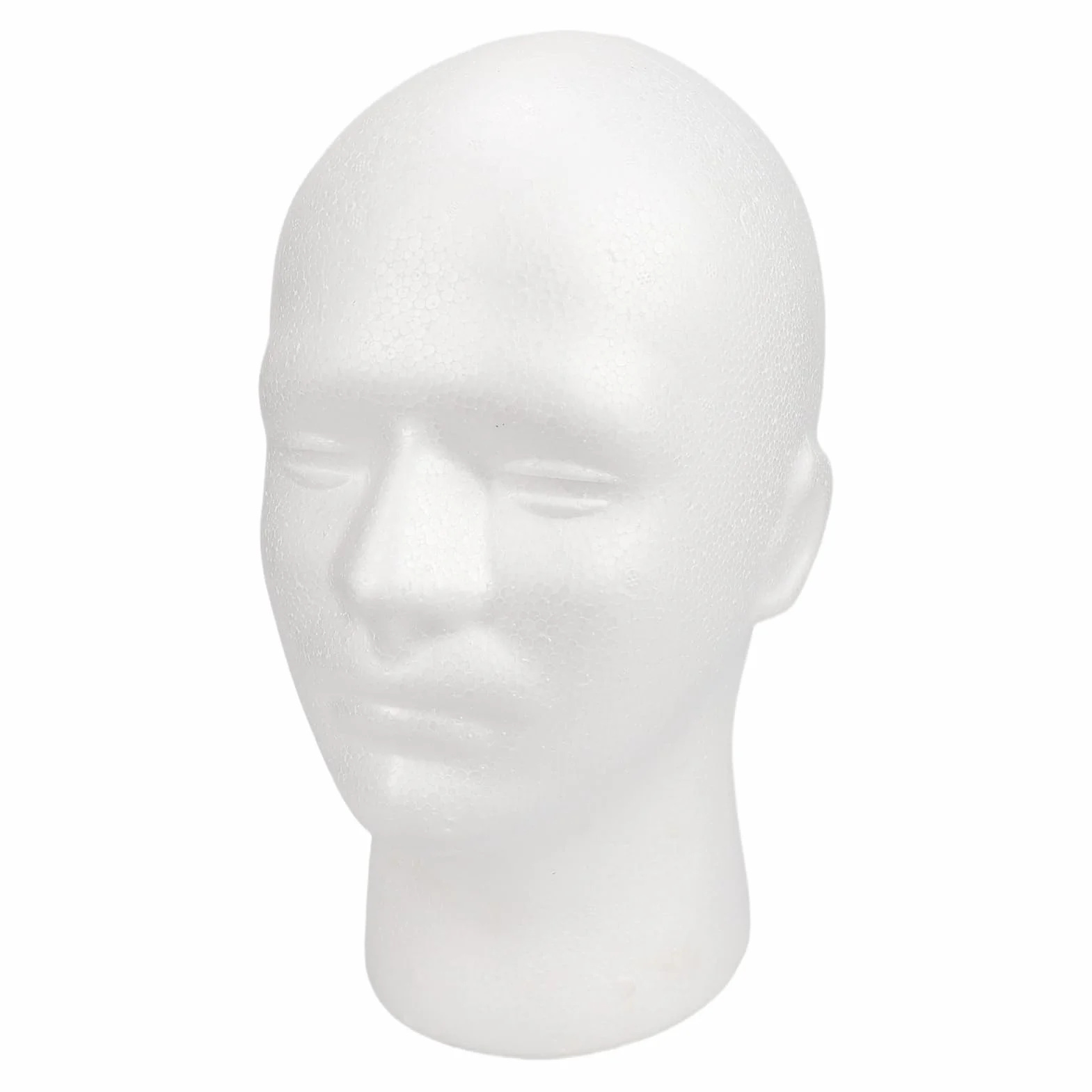Wig Mannequin Head Stand, Hat Display Head, Male Head Stand, Foam Hat Display