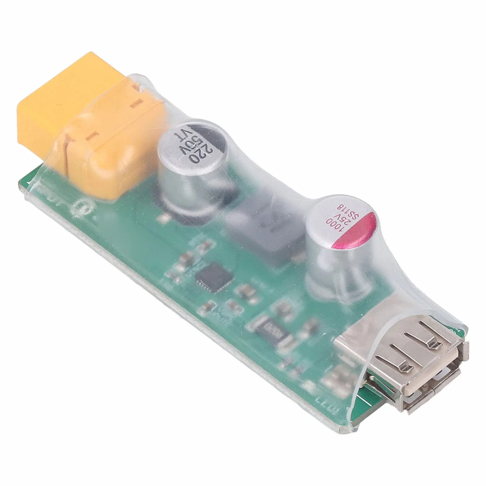 Konwerter ładowania XT60 na USB Multi Protection 3 Interfejsy PCB Moduł Konwersji