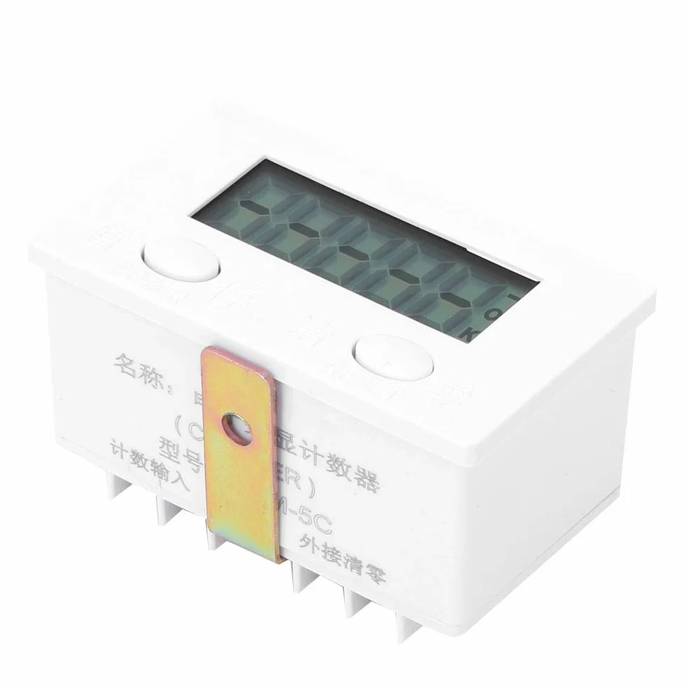 Licznik indukcyjny BEM-5C z metalowym przełącznikiem, 5-cyfrowy wyświetlacz LCD, czujnik 12φ