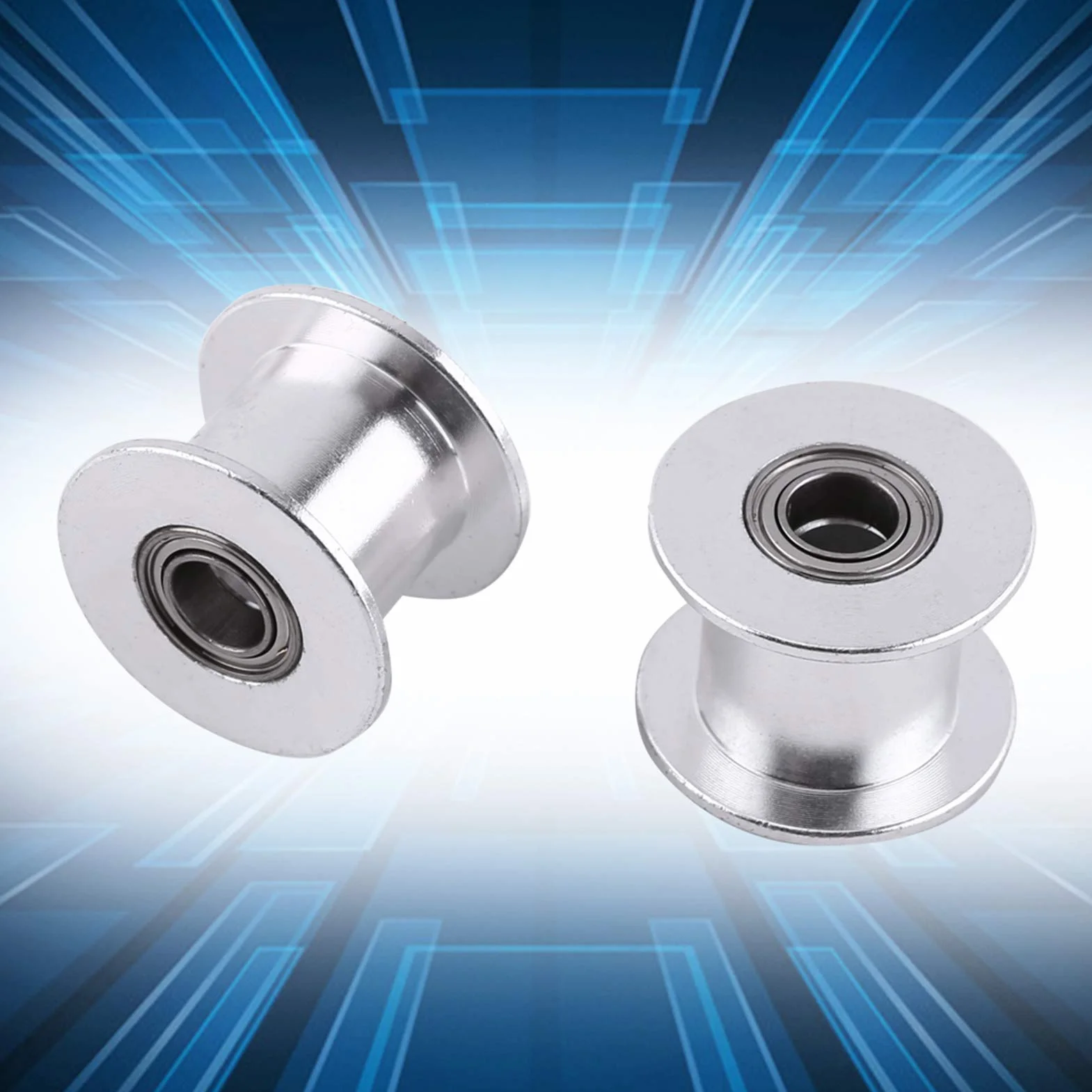 5 sztuk 2GT 20 zębów pasek rozrządu koło pasowe luźne szerokość paska 10MM 5mm otwór bez zębów do drukarki 3D