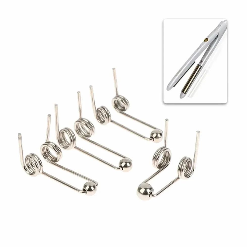 2 szt. 24-30mm wymiana lokówki podwójny powrót sprężyna skrętowa kręcenie włosów akcesoria do prętów średnica drutu 1.2mm (Size : 26mm)