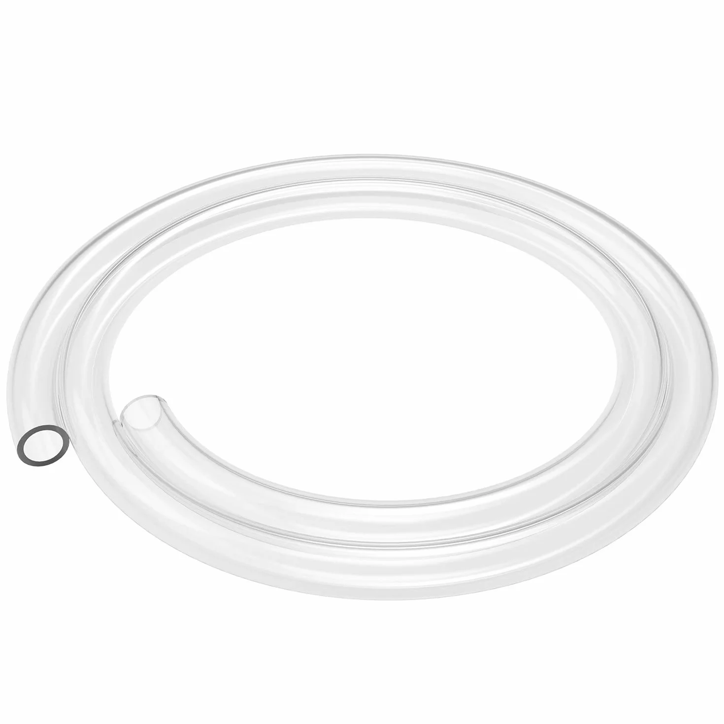Labasics Wąż Silikonowy, Wysokotemperaturowy z Czystego Naturalnego Silikonu, 12 mm Średnicy Zewnętrznej, 8 mm Średnicy Wewnętrznej, Bardzo Elastyczny i Wytrzymały, 1 Metr