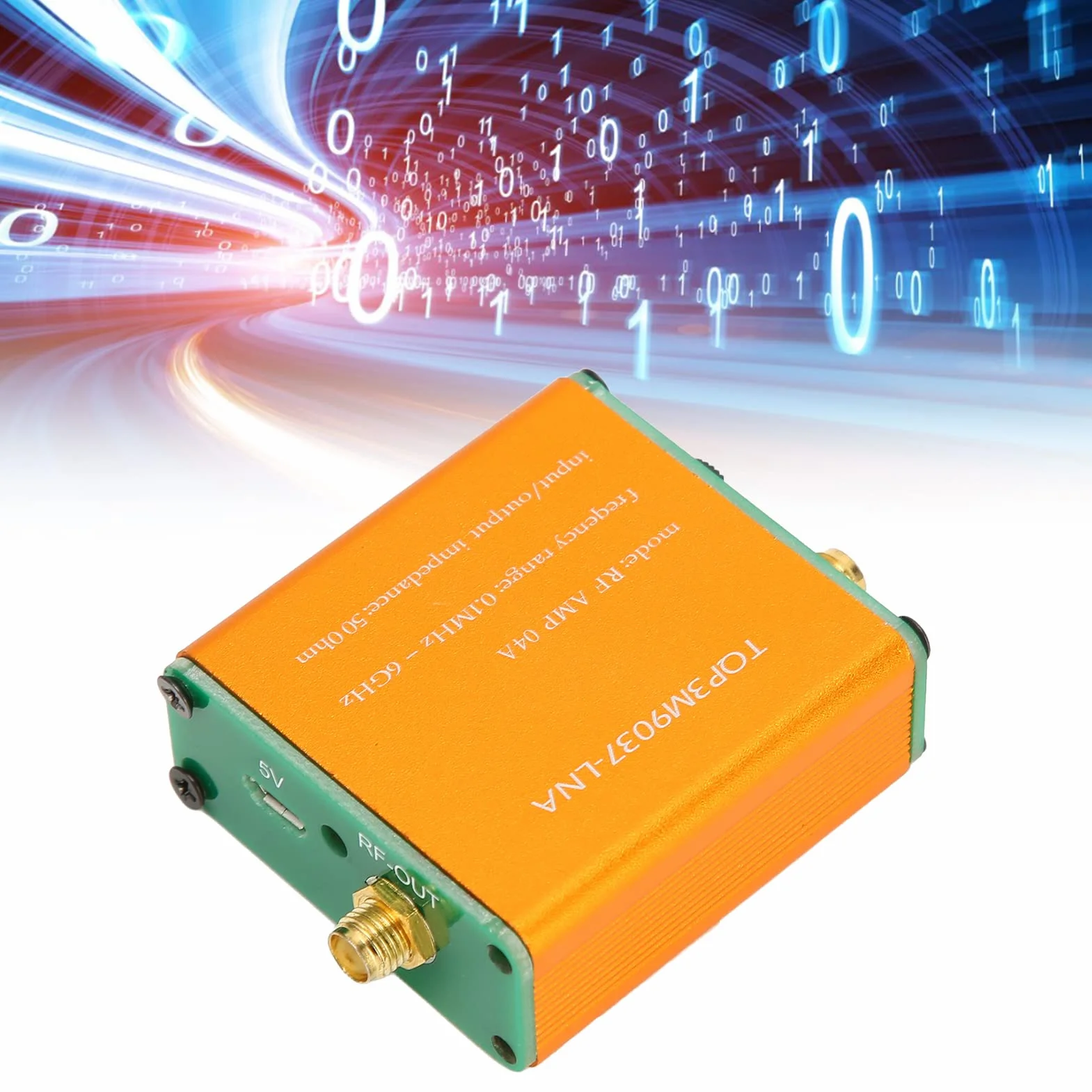 Wzmacniacz Niskoszumowy 0,1 MHz-6 GHz 20dB Moduł Przedwzmacniacza Mocy RF