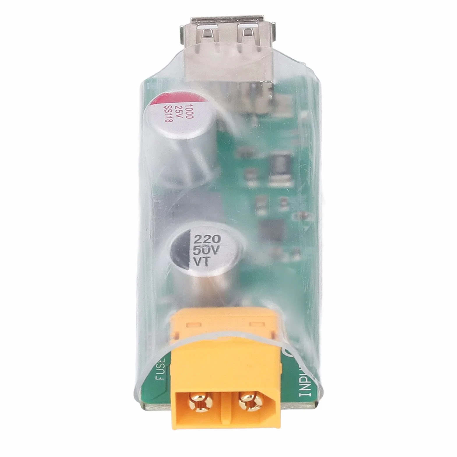 Konwerter ładowania XT60 na USB Multi Protection 3 Interfejsy PCB Moduł Konwersji