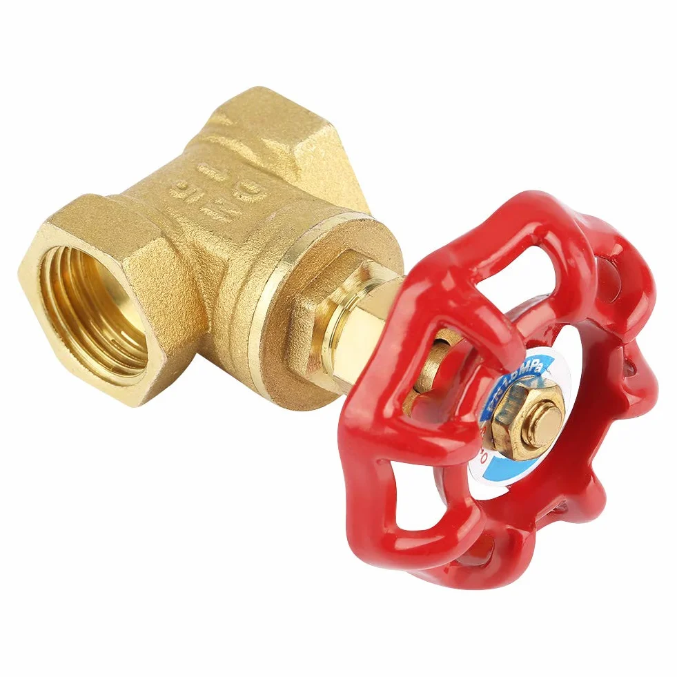 Zawór Zasuwowy Dn15 Mosiężny G1/2 232Psi Zasuwa do Wody Oleju Gazu