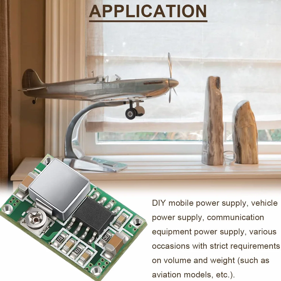 10 SZTUK Mini 360 Zasilacz Buck Moduł DC na DC Regulowany konwerter Buck 4.75-23V do 1.0-17V Ultra-Small Voltage Regulator 3A For Air Model