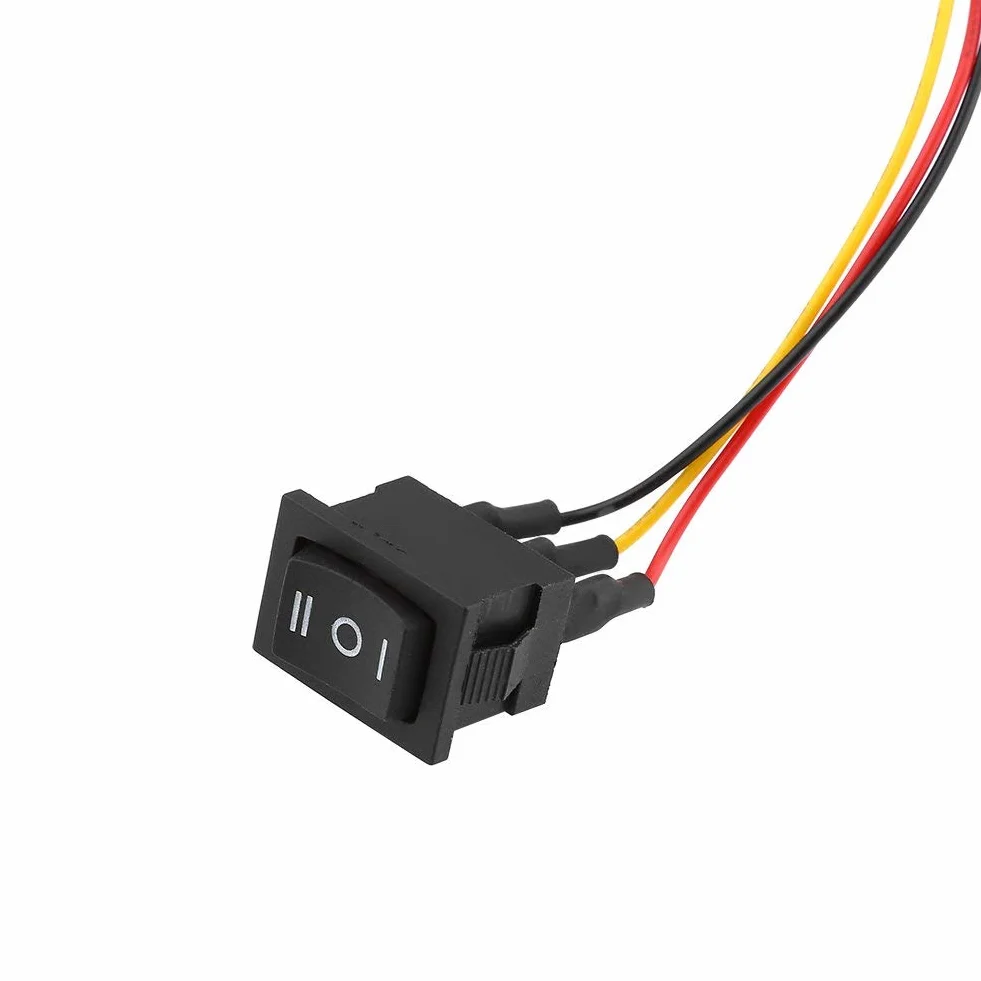 Walfront Kontroler prędkości silnika DC 10V-55V PWM szczotkowy sterownik regulowany CW CCW odwracalny