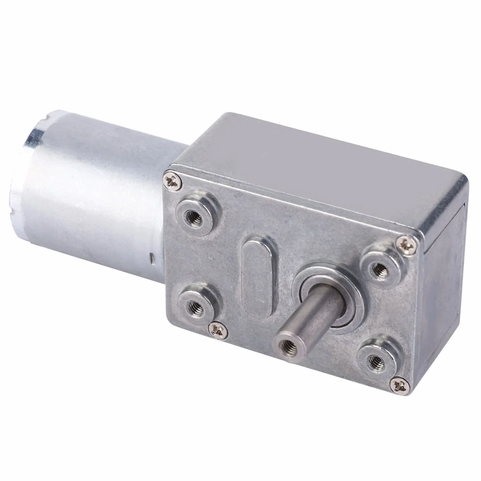DC 24V 5-150 Obr/Min Duży Silnik Z Przekładnią Ślimakową, Mikro Silnik DC z Redukcją Prędkości, Całkowicie Metalowa Przekładnia, Wielofunkcyjny Silnik Elektryczny do Przemysłu (10 Obr/Min)