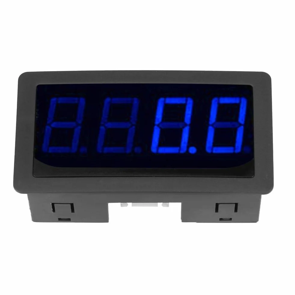 4 cyfrowy tachometr LED RPM miernik prędkości i czujnik zbliżeniowy holu NPN (niebieski)
