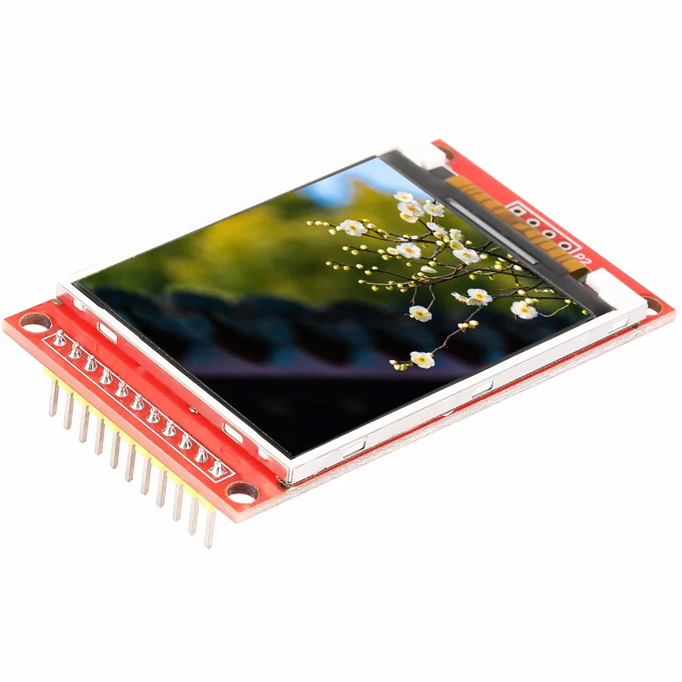 2-calowy moduł wyświetlacza LCD TFT 3 V/5,5 V kolorowy ekran 176 x 220 pikseli sterownik IC ILI9225 szeregowy interfejs peryferyjny