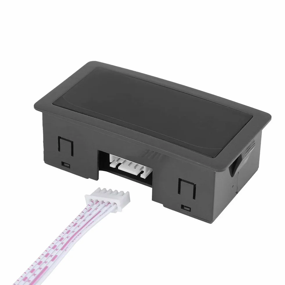 4 cyfrowy tachometr LED RPM miernik prędkości i czujnik zbliżeniowy holu NPN (niebieski)