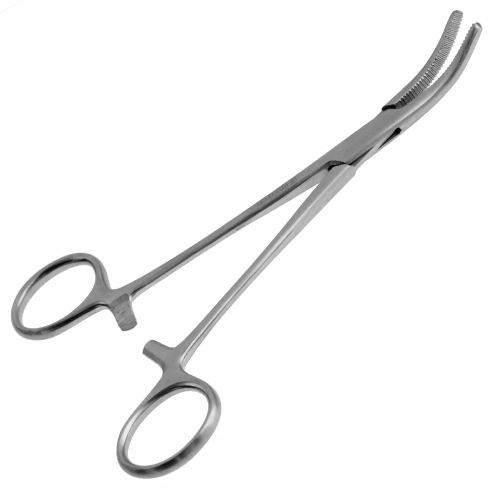 May Precyzyjny zacisk wygięty 16 cm z blokadą, szczypce zaciskowe ze stali nierdzewnej do hobby, rzemiosła, modelarstwa i wędkowania, nierdzewny zacisk do majsterkowania, do usuwania haczyków