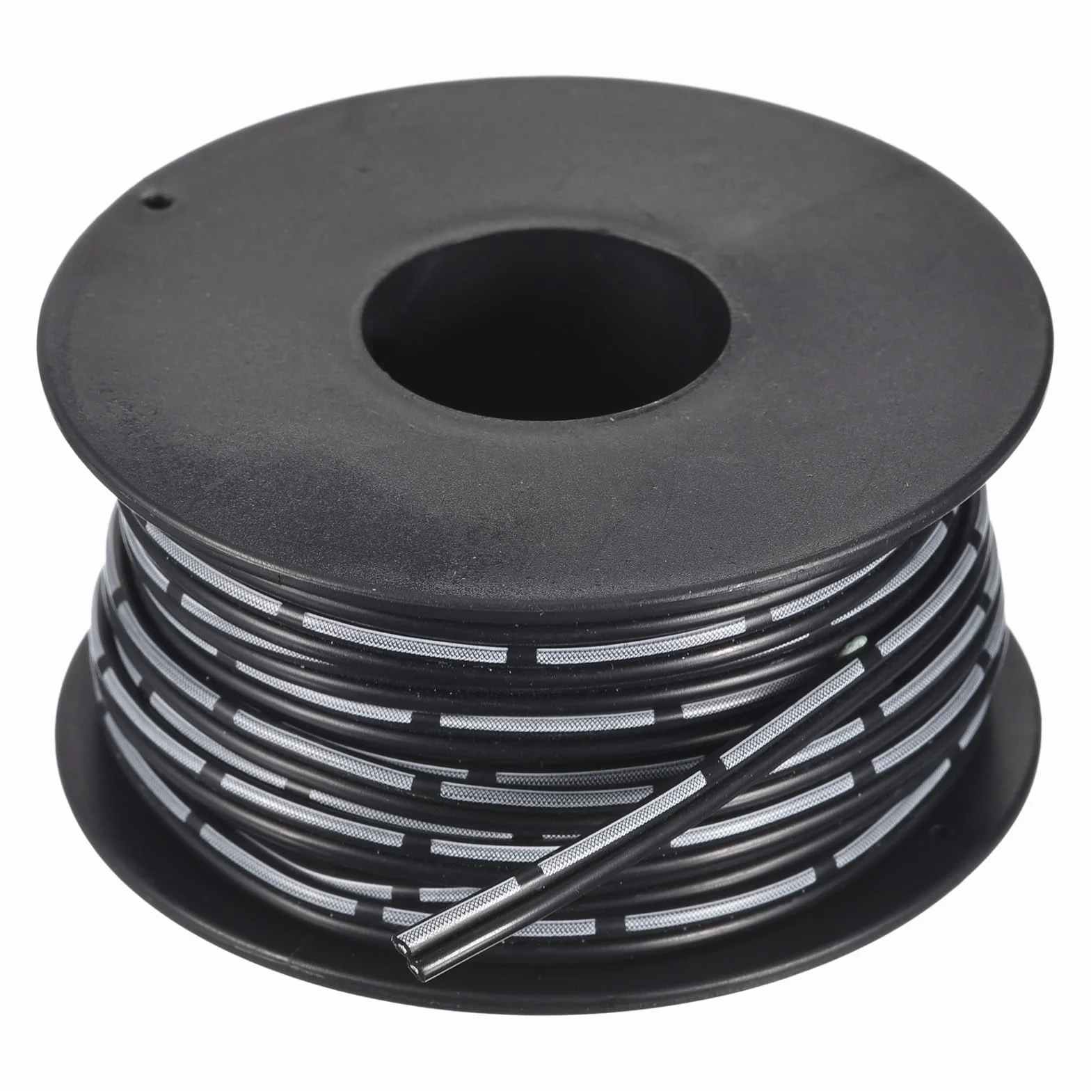 QUARKZMAN 24AWG silikonowy kabel płaski, 2-biegunowy, 24 G, płaski kabel, elastyczny drut silikonowy, 10 m, czarny, ocynkowany drut miedziany do modeli samolotów, modeli samochodów, urządzeń