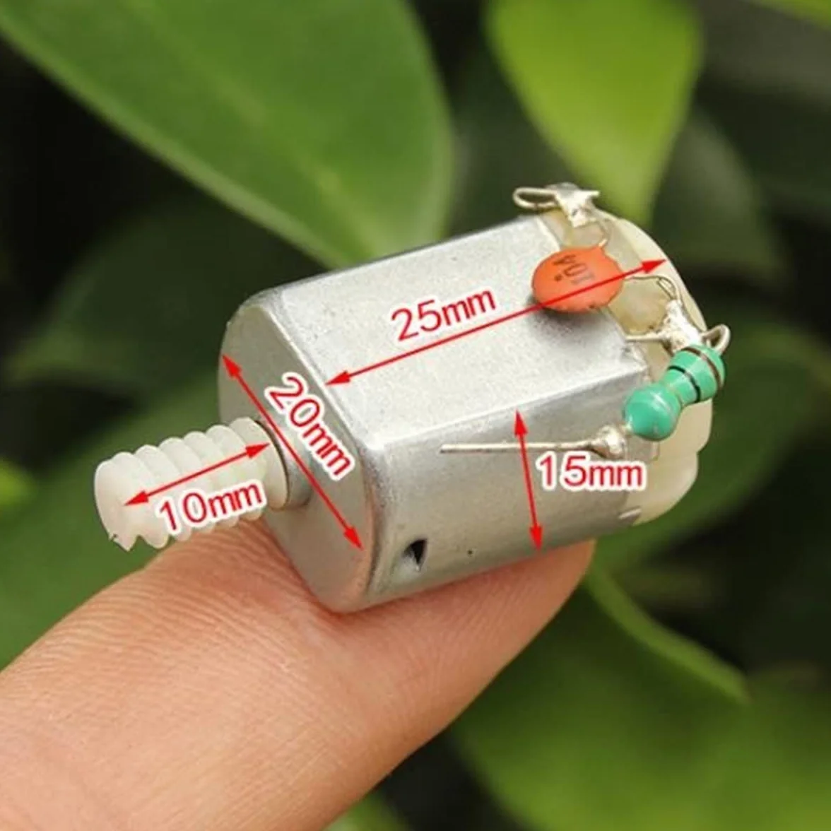 Model silnika szczotkowany silnik z ślimakiem, silnik elektryczny, silniki prądu stałego, silnik 130 Dc, projekty DIY, mini zestaw do spawania silnika prądu stałego, kondensator spawalniczy z przekładnią ślimakową, hobbystyczne silniki DIY
