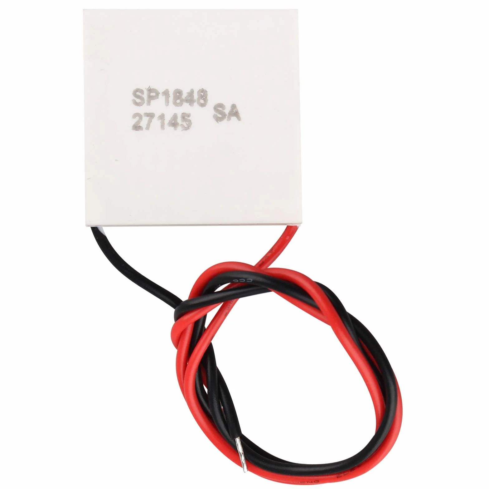 SP1848-27145 termoelektryczny generator prądu moduł Peltiera TEG 40x40 mm 120℃