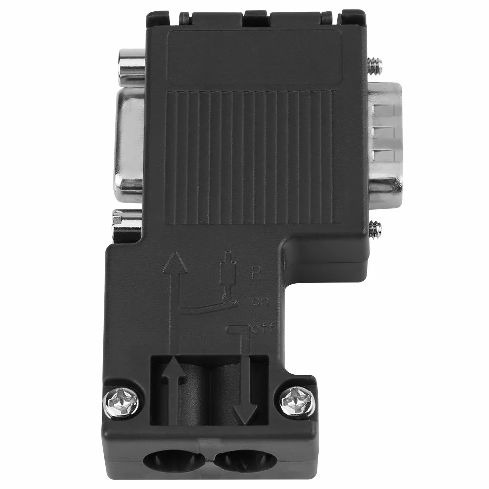Interfejs kabla do programowania 90° Kompatybilny ze złączem Profibus PLC 6ES7 972-0BB12-0XA0 z interfejsem kabla DP