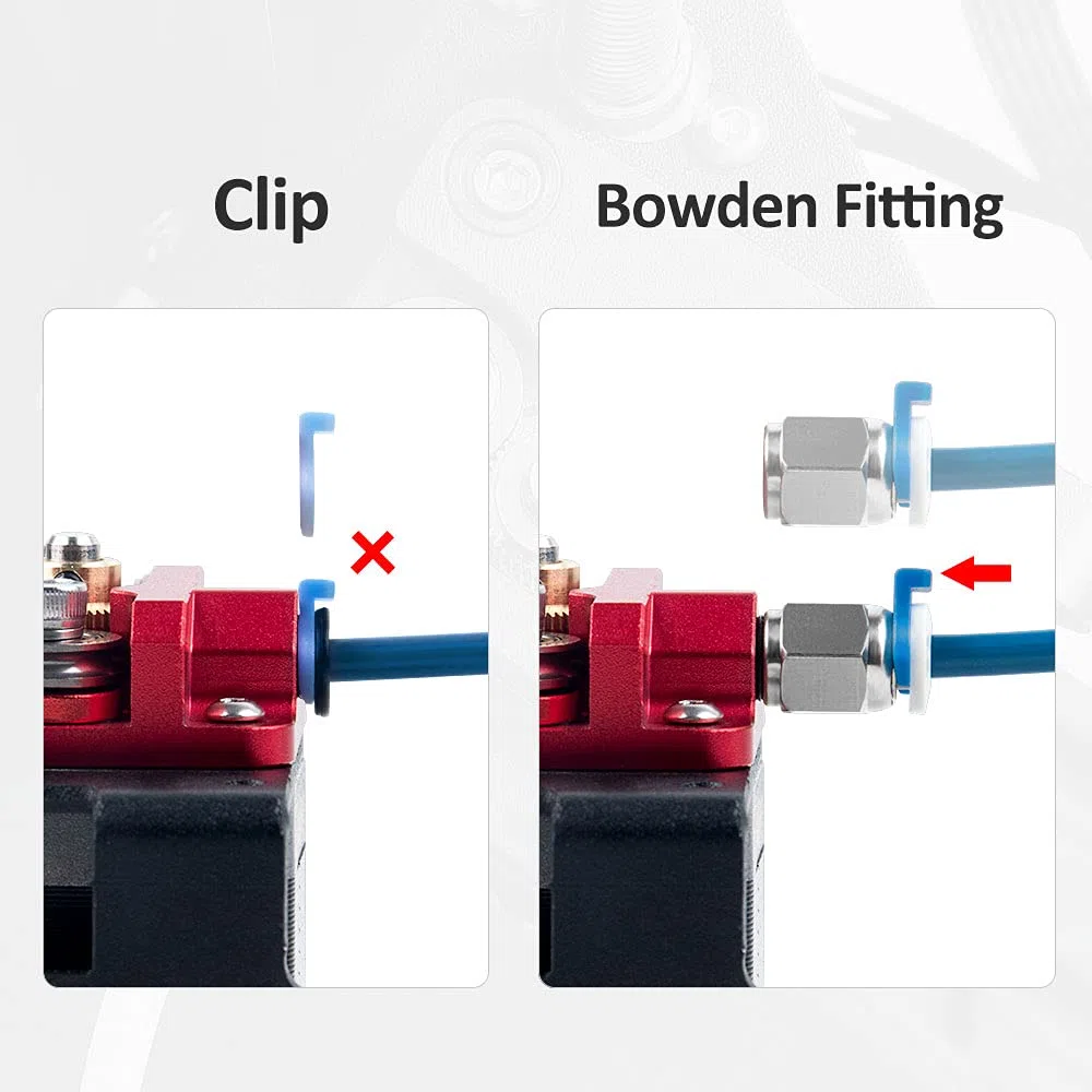 Redrex Ender 3 ulepszona aluminiowa wytłaczarka Bowden z 40-zębową przekładnią napędową MK8 do Creality Ender 3 V2, Ender 3 Pro, CR-10 i innych drukarek 3D Reprap Prusa