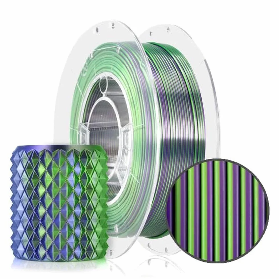 ROSA3D PLA Magic Silk Filament 1,75 mm do drukarek 3D, Goblin Szpula 0,3 kg